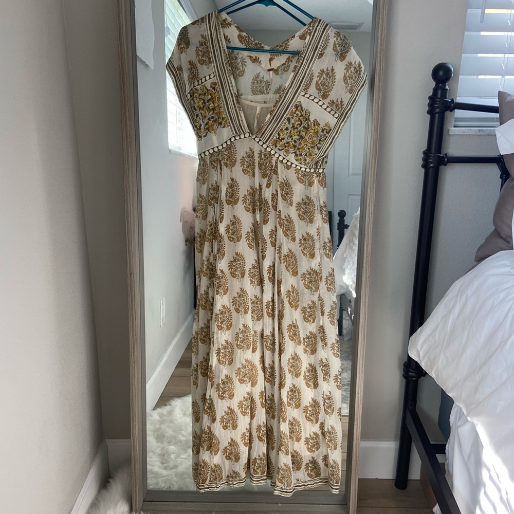Free People Patterned Maxi Dress